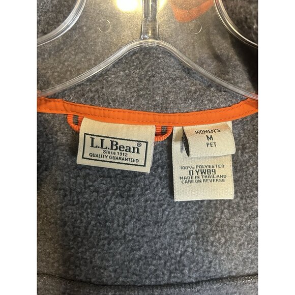 LL Bean Orange Rain Jacket w/ Removable Lining (Womens-Medium) - Picture 2 of 4